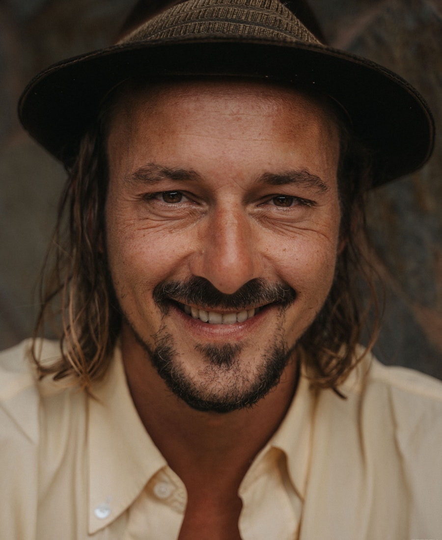 Portrait of Enver, a brother in Men's Academy circles